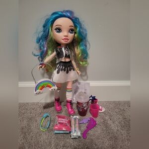 Rainbow Suprise Doll Large With All Accessories & Slime New In Packages